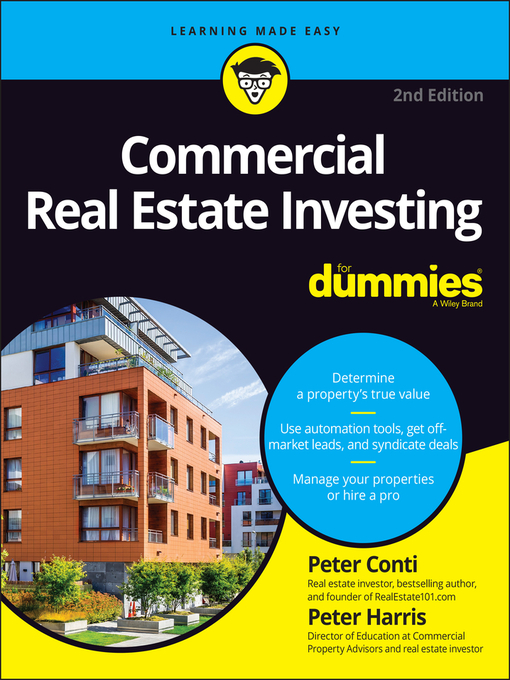 Title details for Commercial Real Estate Investing For Dummies by Peter Conti - Available